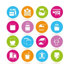 milk product icons