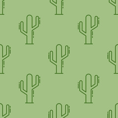 cactus pattern. Vector illustration