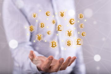 Concept of currency exchange