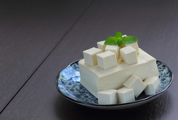 Tofu fresh is raw food and vegetarian food.