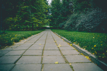 Vintage Park Road Retro