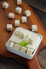 Tofu fresh is raw food and vegetarian food.