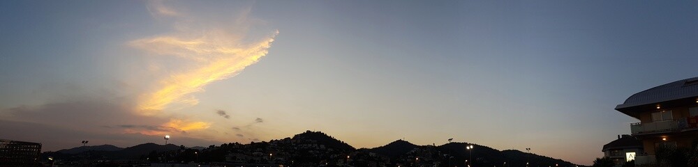 Fototapeta premium Koniec dnia