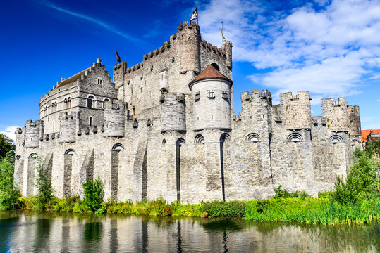 Gent Gravensteen Castle Belgium