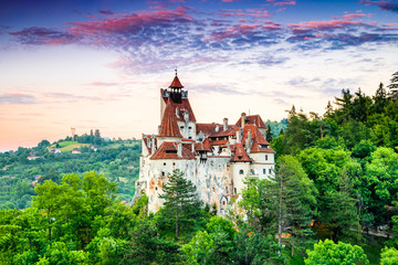 Bran Castle, Romania, Transylvania - obrazy, fototapety, plakaty