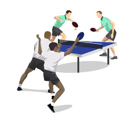 Table tennis two.