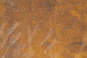 Rusty steel background; close-up