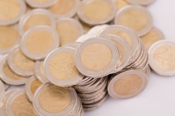 euro coins