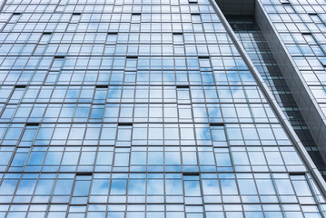 detail shot of modern architecture facade,business concepts ,shot in city of China.