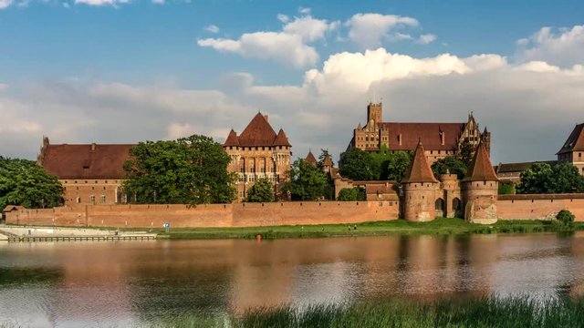 Teutonic Order castle in Malbork.