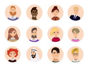 People avatars collection