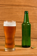 A bottle of beer