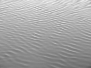 Black and white mini wave on the river.texture,background