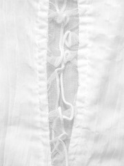 White fabric shirt texture