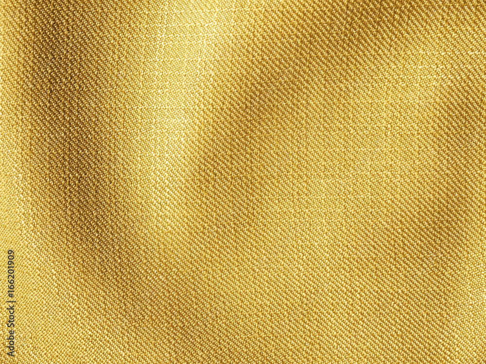 Poster crumpled gold fabric cloth texture