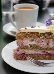 Delicious home baked cake