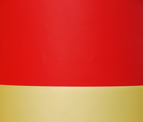 elegant red and gold Christmas background with vintage grunge texture and vignette border with copy space for text