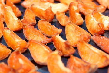 Dried apricots chopped