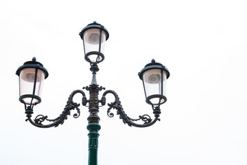 Fototapeta na wymiar street lamp isolated