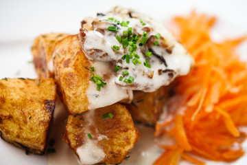Chicken Stuffed with cream cheese