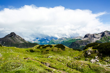 Mountains on E5 Tour