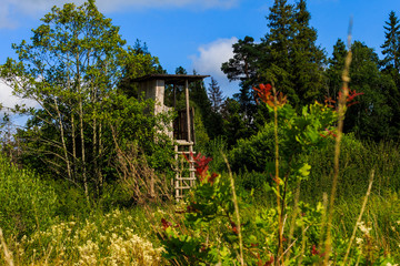 Idylischer J&auml;gersitz