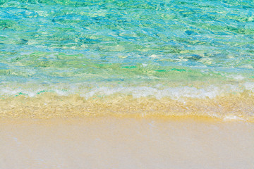 Turquoise water in Sardinia