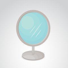 Mirror vector icon.