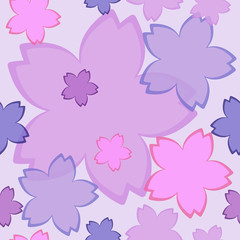 Flower pattern spring background