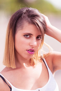 Trasgressive hair model
