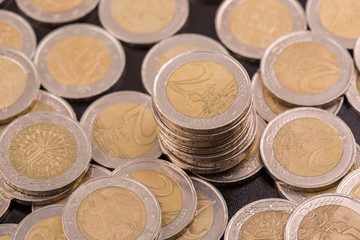 euro coins