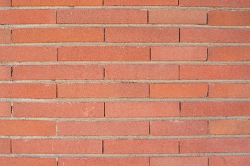 Obraz premium Brick red lines old style wall texture