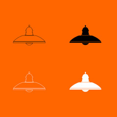 Fototapeta premium Floor lamp icon .