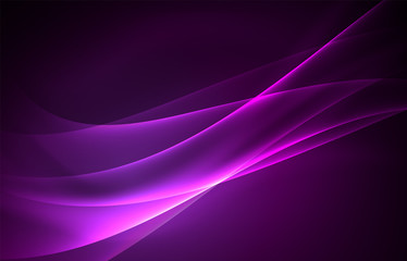 Obraz premium Vector polar lights concept background