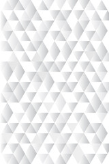 White triangular background
