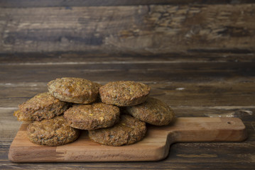 Falafel of lentils