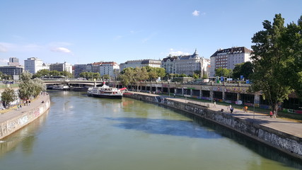 Along the Donau river