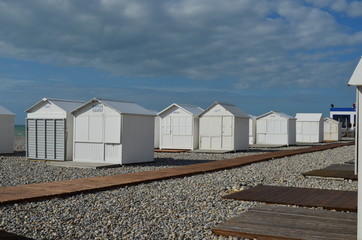 cabine de plage à mers les bains