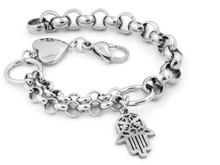 Jewelry Bracelet - Silver Stainless Steel