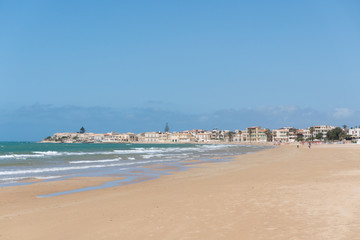 feiner Sandstrand von Sampieri