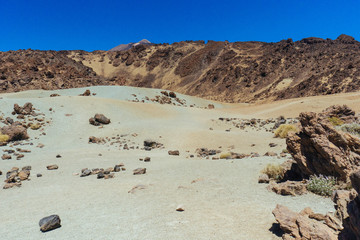 Fototapeta na wymiar Nationalpark El Teide, Teneriffa, 2017