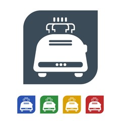 Toaster Icon Isolated on White Background.vector illustration icon