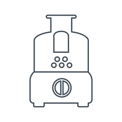 Food processor Icon Isolated on White Background.vector illustration icon