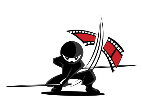 Ninja Samurai Warrior Fighter Character Cartoon Martial Art Weapon Film 