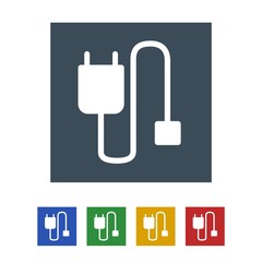 Mobile cable Icon Isolated on White Background.vector illustration icon