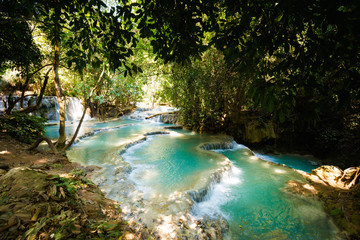 Kuang Si waterfall Luang Prabang