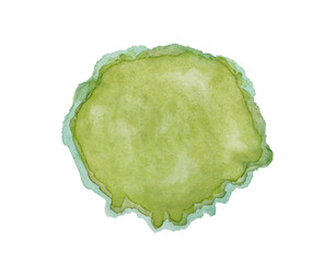 Watercolor painted layered patch