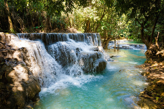 Kuang Si waterfall Luang Prabang