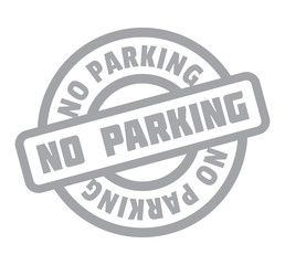 No Parking rubber stamp. Grunge design with dust scratches. Effects can be easily removed for a clean, crisp look. Color is easily changed.