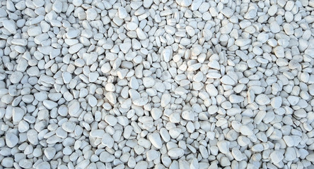 White stones background.